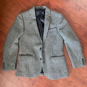 Brooks Brothers Ludlow Gray Herringbone Blazer Sport Coat - Men’s 38S